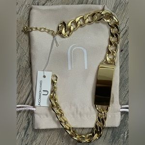 Uncommon James chocker necklace , gold